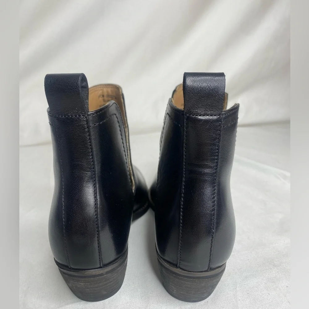 Journee Signature Womens Brigitte Dressy Pull On Black Booties 7M